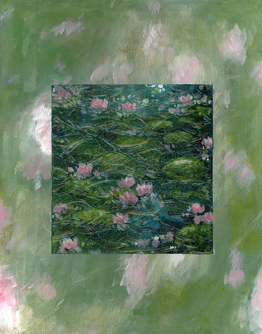 ‘Underwater Lilies’ Art Print