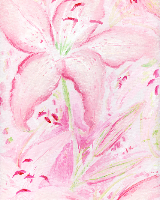‘Lilia II' Art Print